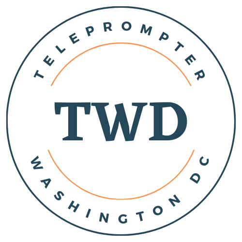 Teleprompter Washington DC 301-919-9672